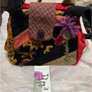 Artistic Patchwork Shoulder Bag